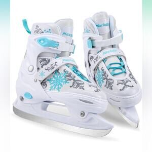 Adjustable Ice Skates Kids‎ Hockey Skates Girls Youth Fun Beginner Ice Skating L